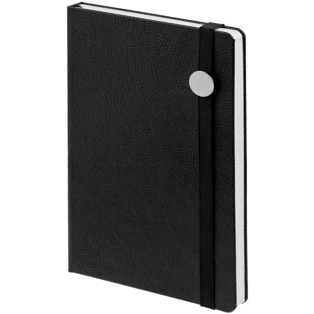 Ежедневник Nova Round, недатированный, черный заказать онлайн с вашим дизайном на заказ в Москве и области