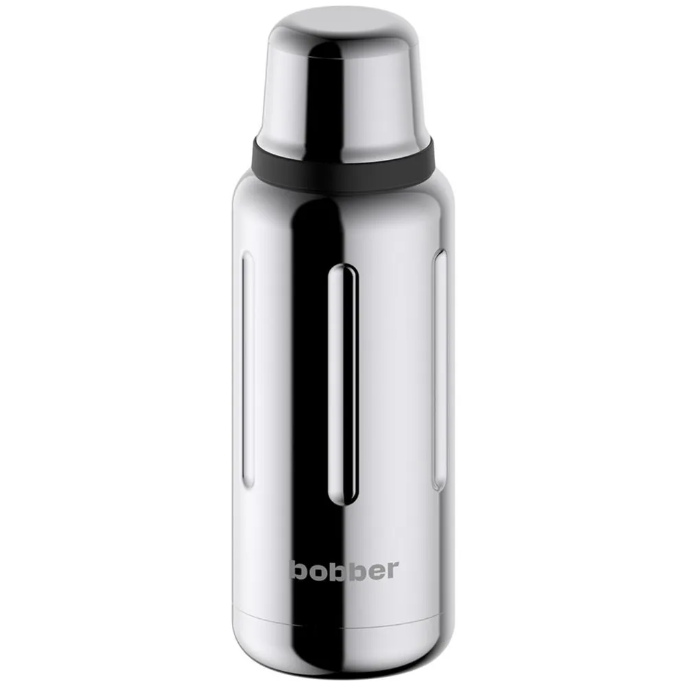 Термос Flask 1000, вакуумный, стальной зеркальный заказать онлайн с вашим дизайном на заказ в Москве и области