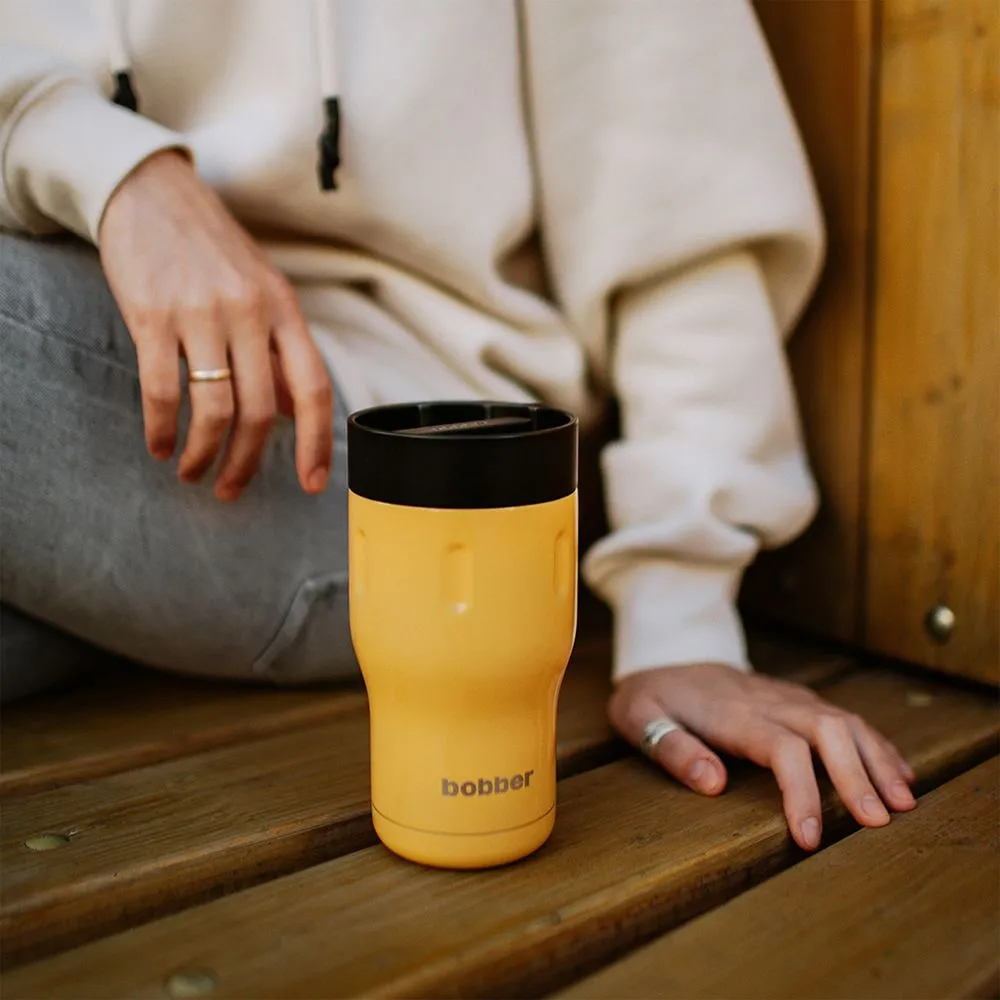 Термостакан Tumbler 350, вакуумный, оранжевый заказать онлайн с вашим дизайном на заказ в Москве и области