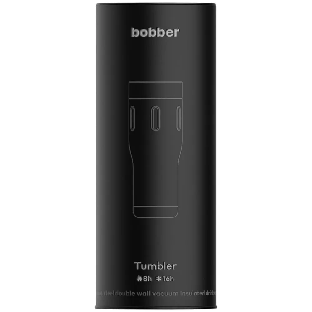 Термостакан Tumbler 470, вакуумный, черный заказать онлайн с вашим дизайном на заказ в Москве и области