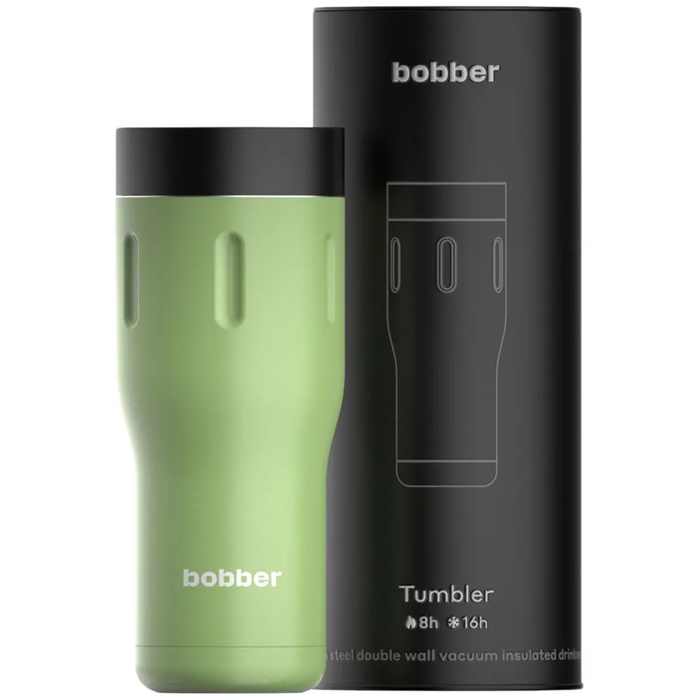 Термостакан Tumbler 470, вакуумный, зеленый заказать онлайн с вашим дизайном на заказ в Москве и области