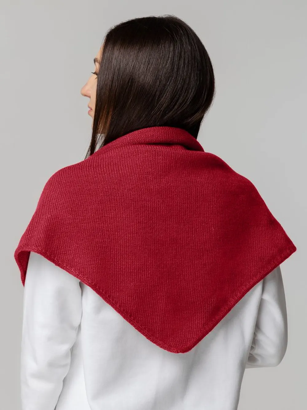 Косынка Dalia, красная заказать онлайн с вашим дизайном на заказ в Москве и области