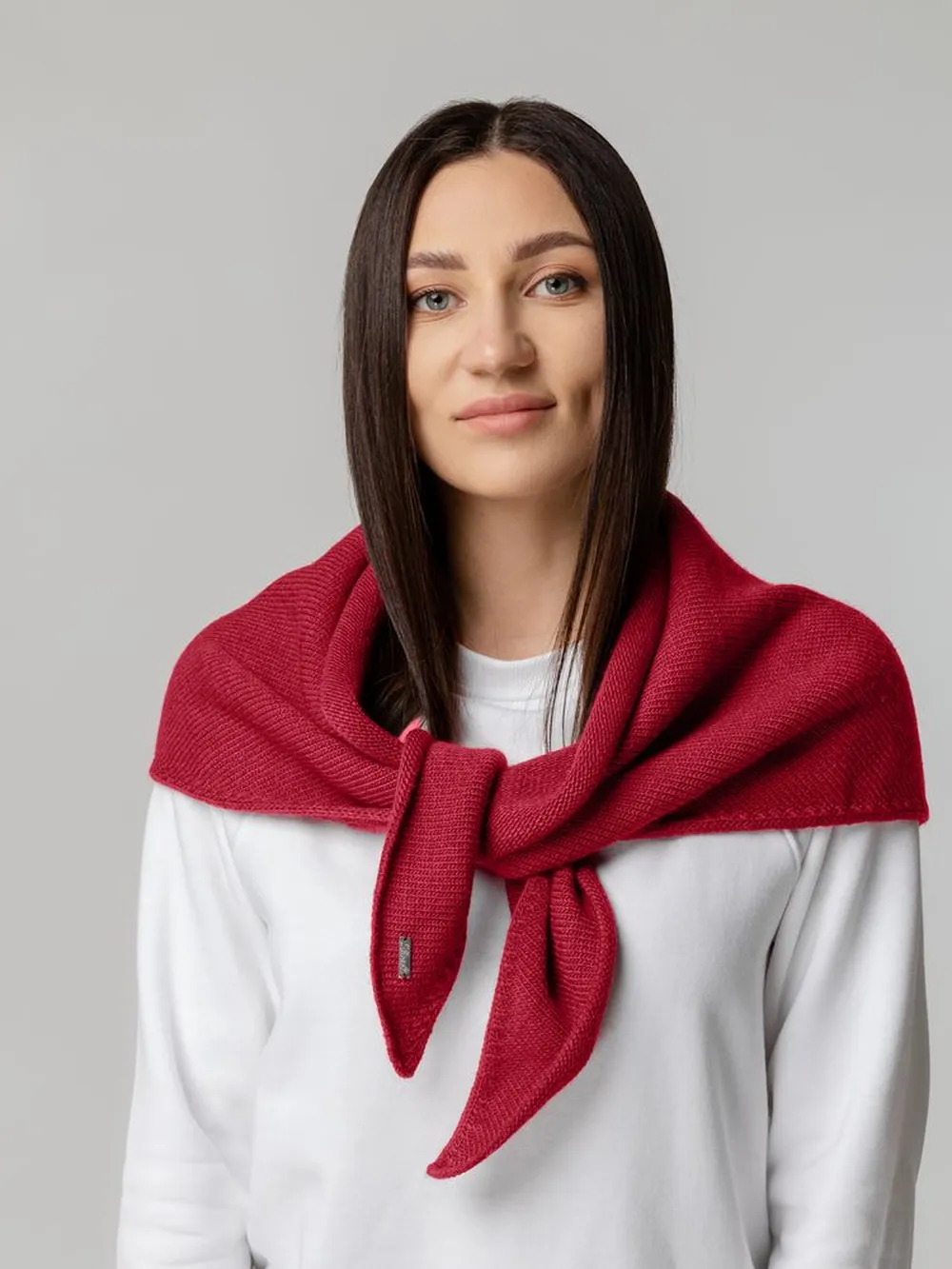 Косынка Dalia, красная заказать онлайн с вашим дизайном на заказ в Москве и области