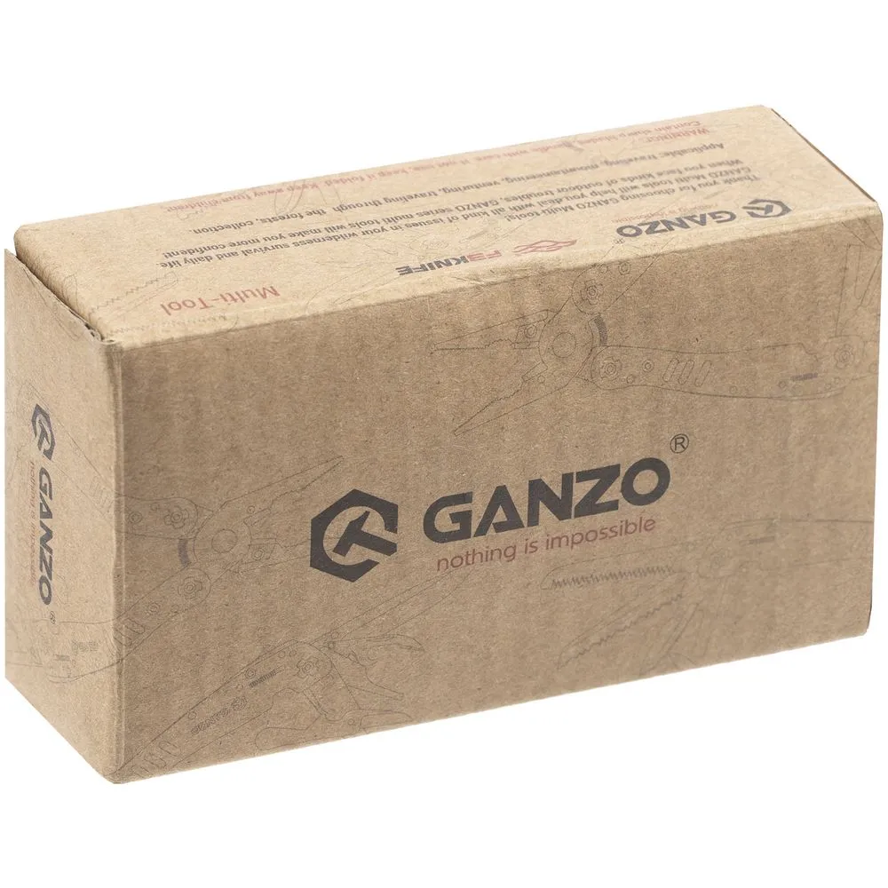 Мультитул Ganzo G104S, серебристый заказать онлайн с вашим дизайном на заказ в Москве и области