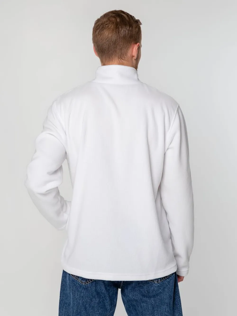 Куртка флисовая унисекс Manakin, желтая, размер XL/XXL заказать онлайн с вашим дизайном на заказ в Москве и области