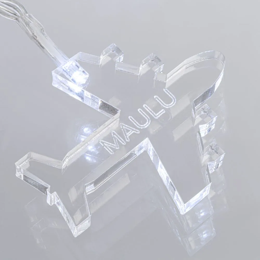 Гирлянда с индивидуальными фигурками AcryLED на заказ заказать онлайн с вашим дизайном на заказ в Москве и области