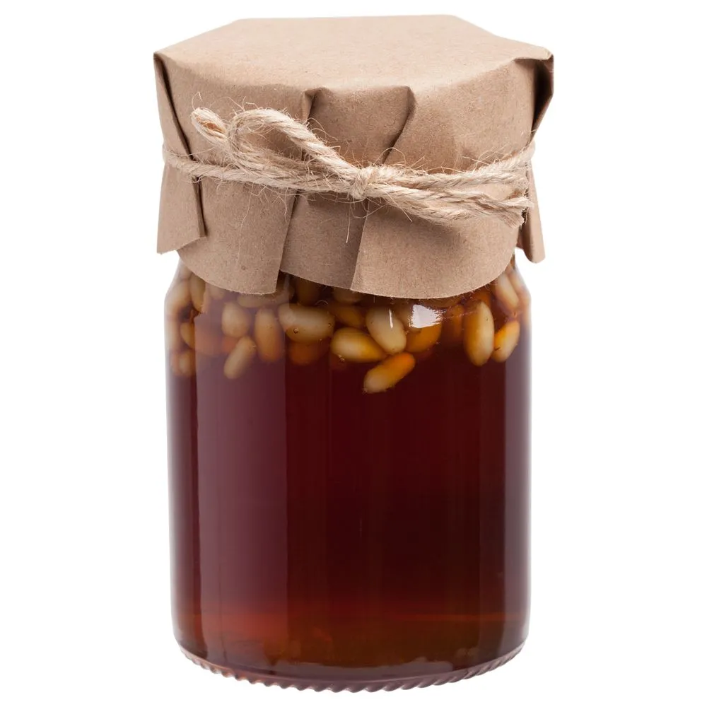 Набор Honey Fields, мед с кедровыми орехами заказать онлайн с вашим дизайном на заказ в Москве и области
