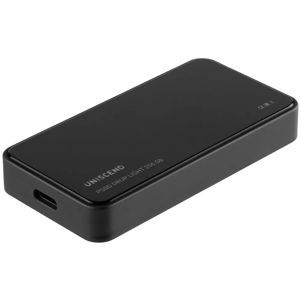 Внешний SSD диск Drop Light, с подсветкой гравировки, 256 Гб заказать онлайн с вашим дизайном на заказ в Москве и области