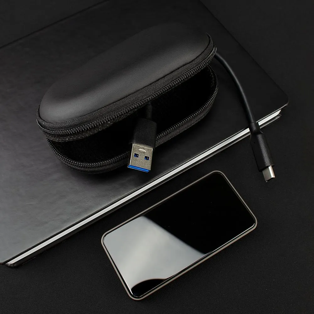 Внешний SSD диск Drop Light, с подсветкой гравировки, 256 Гб заказать онлайн с вашим дизайном на заказ в Москве и области