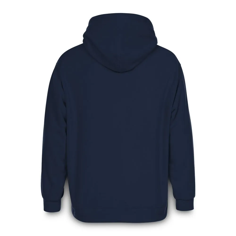 Худи флисовое унисекс Manakin, темно-синее, размер XL/2XL заказать онлайн с вашим дизайном на заказ в Москве и области