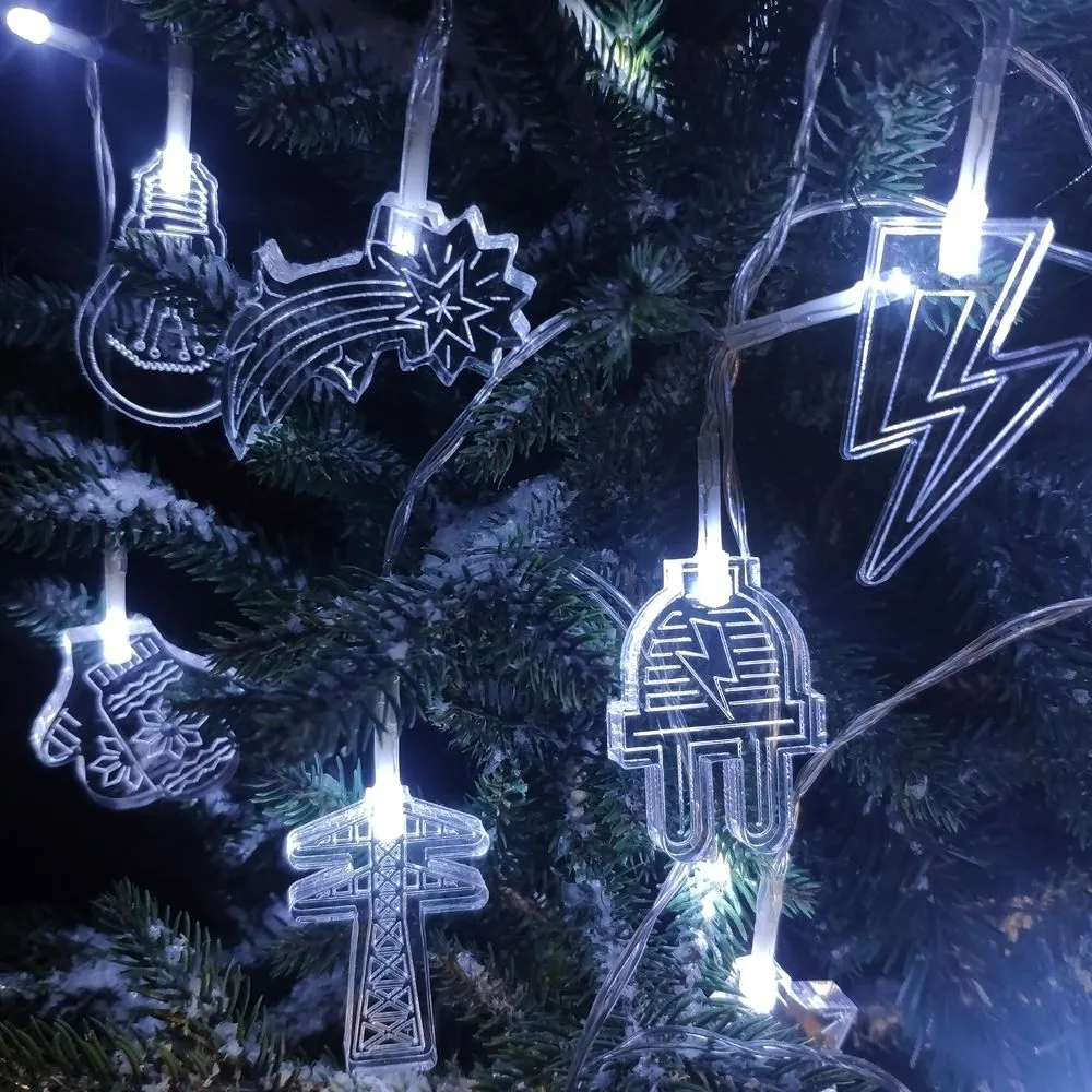 Светодиодная гирлянда Xmas Power, энергетика заказать онлайн с вашим дизайном на заказ в Москве и области
