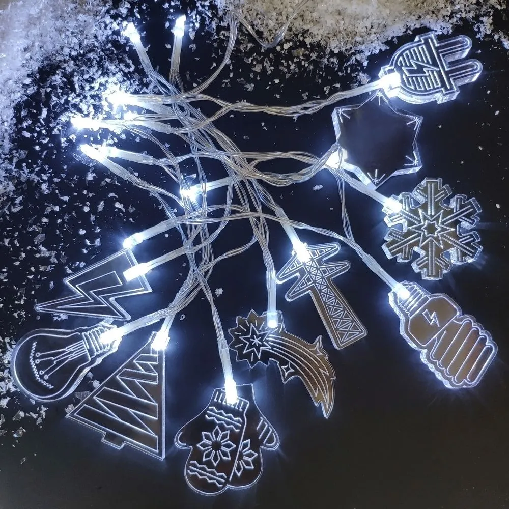 Светодиодная гирлянда Xmas Power, энергетика заказать онлайн с вашим дизайном на заказ в Москве и области