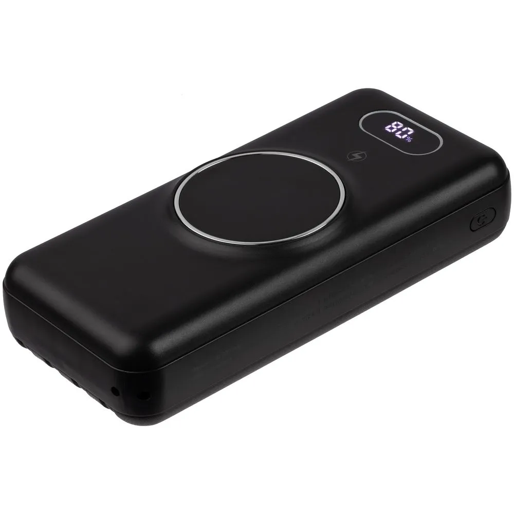 Внешний аккумулятор Omni XL 20000 мАч, черный заказать онлайн с вашим дизайном на заказ в Москве и области