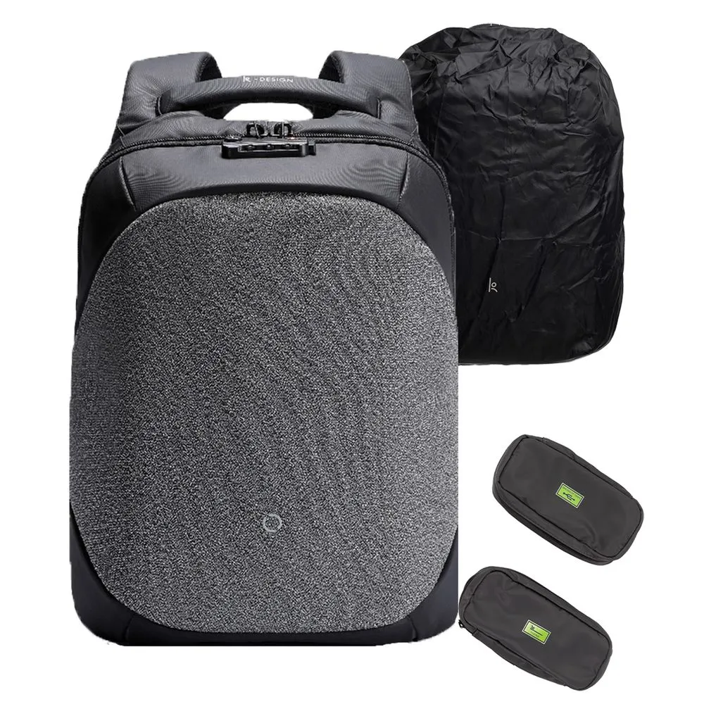 Рюкзак ClickPack Pro, черный с серым заказать онлайн с вашим дизайном на заказ в Москве и области
