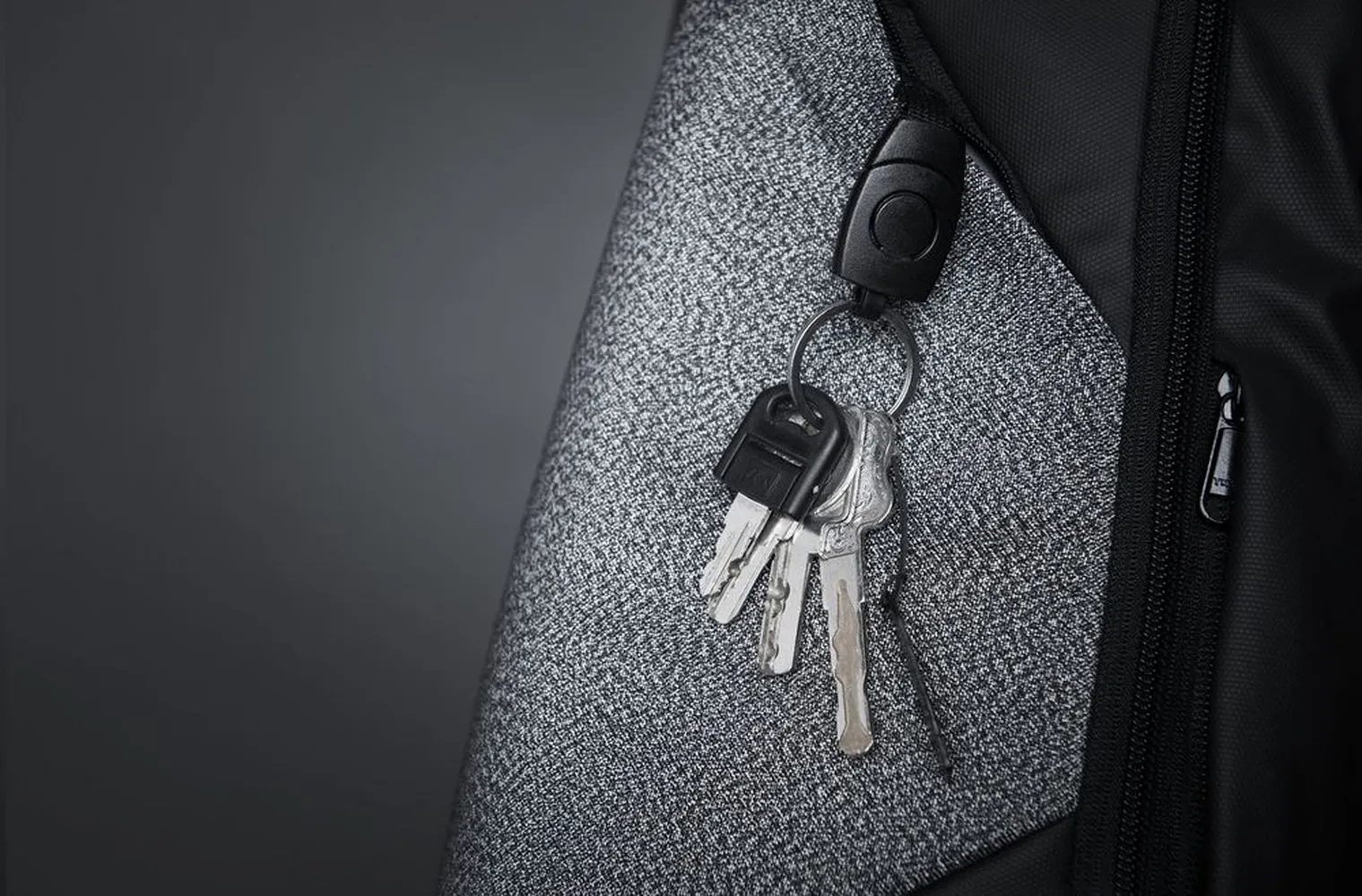 Рюкзак ClickPack Pro, черный с серым заказать онлайн с вашим дизайном на заказ в Москве и области