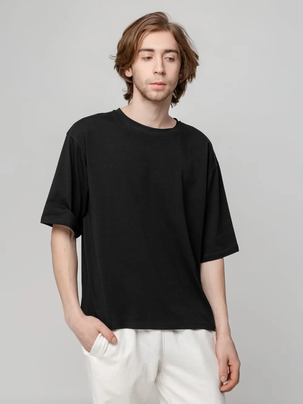Футболка унисекс оверсайз Street Vibes, черная, размер XL/XXL заказать онлайн с вашим дизайном на заказ в Москве и области