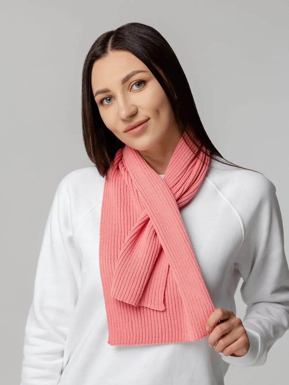 Шарф Yong, розовый заказать онлайн с вашим дизайном на заказ в Москве и области