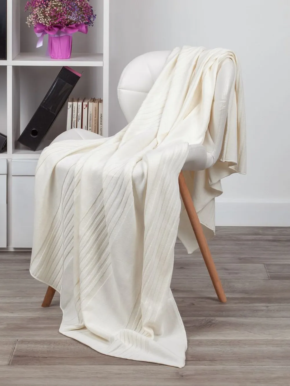 Плед Pail Tint, молочный заказать онлайн с вашим дизайном на заказ в Москве и области