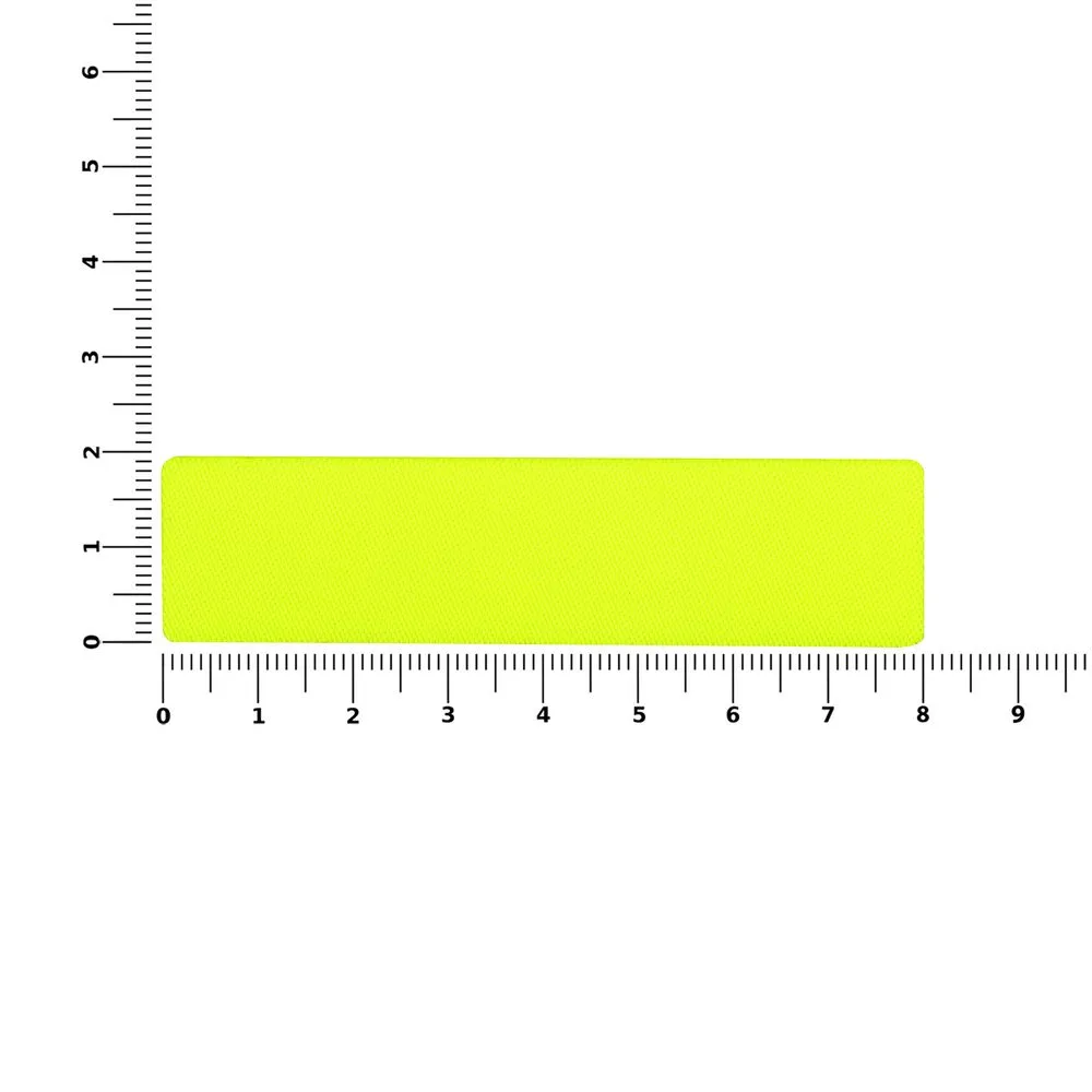 Наклейка тканевая Lunga, S, желтый неон заказать онлайн с вашим дизайном на заказ в Москве и области