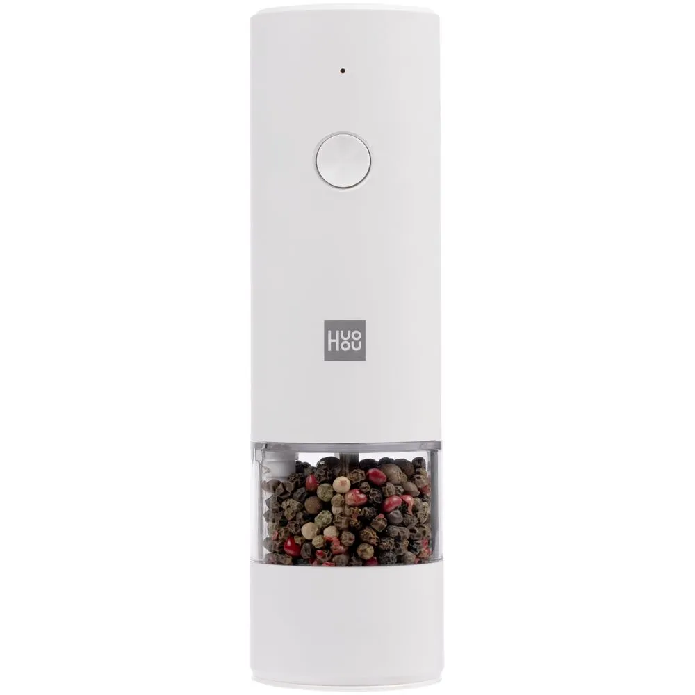 Электрическая мельница для специй HuoHou Electric Grinder Rechargable, белая заказать онлайн с вашим дизайном на заказ в Москве и области