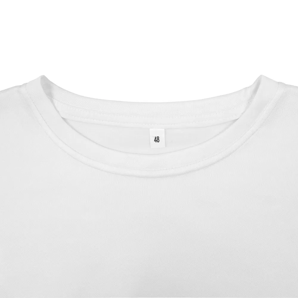 Футболка унисекс для сублимации Paint Tee, белая заказать онлайн с вашим дизайном на заказ в Москве и области