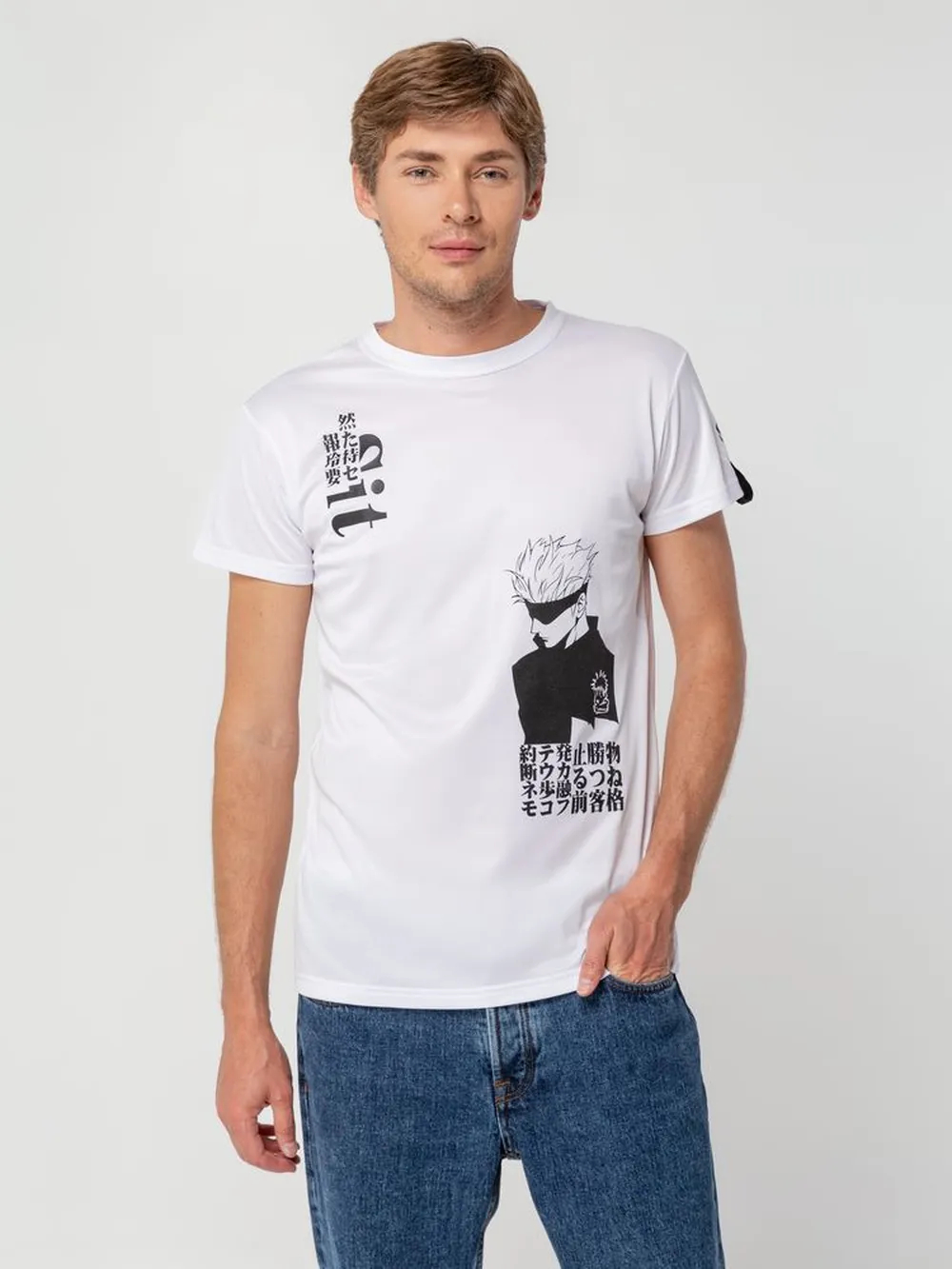 Футболка унисекс для сублимации Paint Tee, белая, размер 54 заказать онлайн с вашим дизайном на заказ в Москве и области