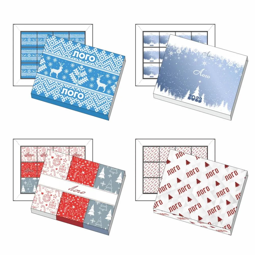 Набор шоколада Choco Box на заказ заказать онлайн с вашим дизайном на заказ в Москве и области