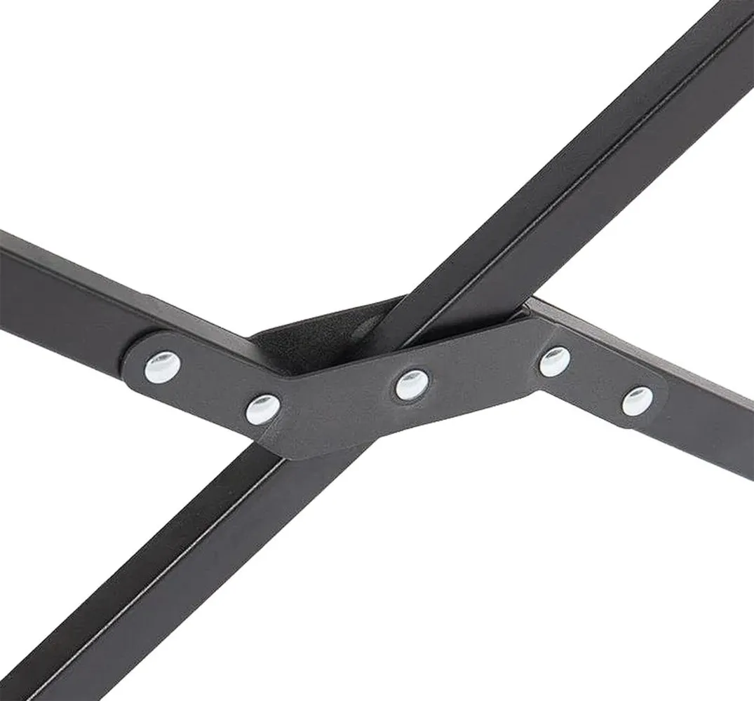 Кресло складное Armrest, черное заказать онлайн с вашим дизайном на заказ в Москве и области