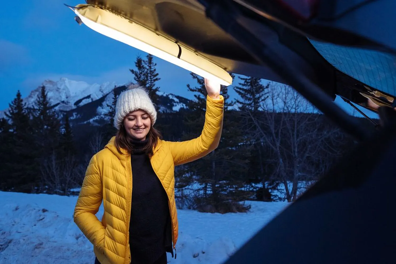 Мягкий кемпинговый фонарь Everglow Light Tube, большой заказать онлайн с вашим дизайном на заказ в Москве и области