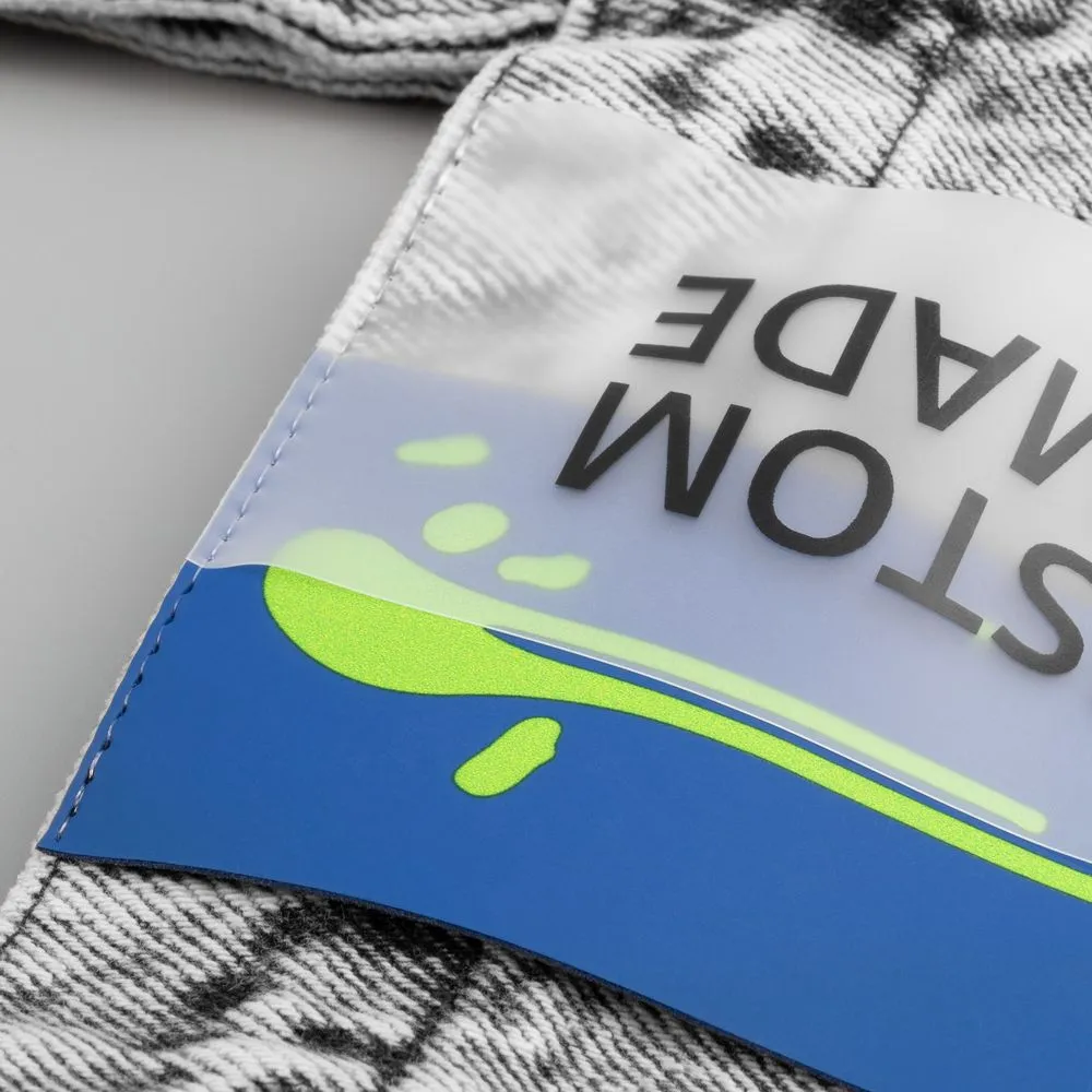 Лейбл Etha SoftTouch, XL, синий заказать онлайн с вашим дизайном на заказ в Москве и области