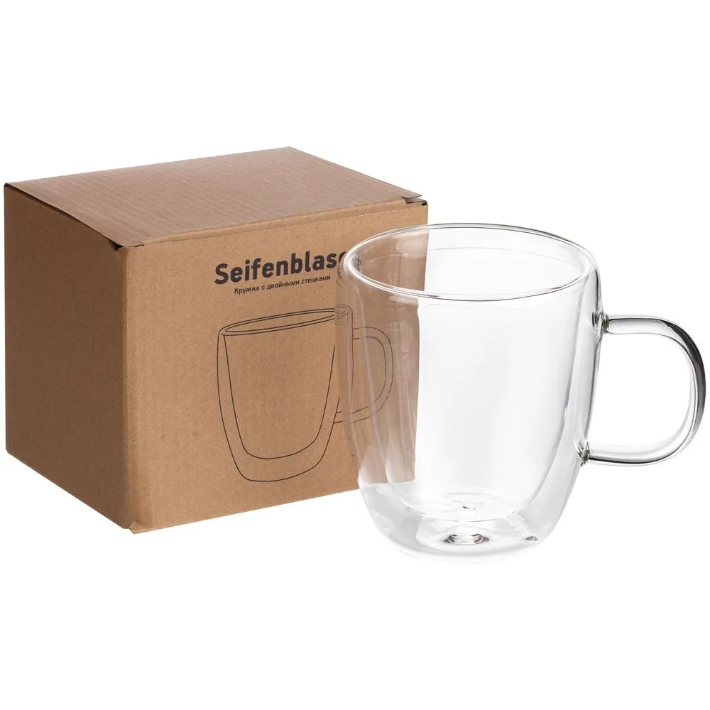 Кружка с двойными стенками Seifenblase заказать онлайн с вашим дизайном на заказ в Москве и области