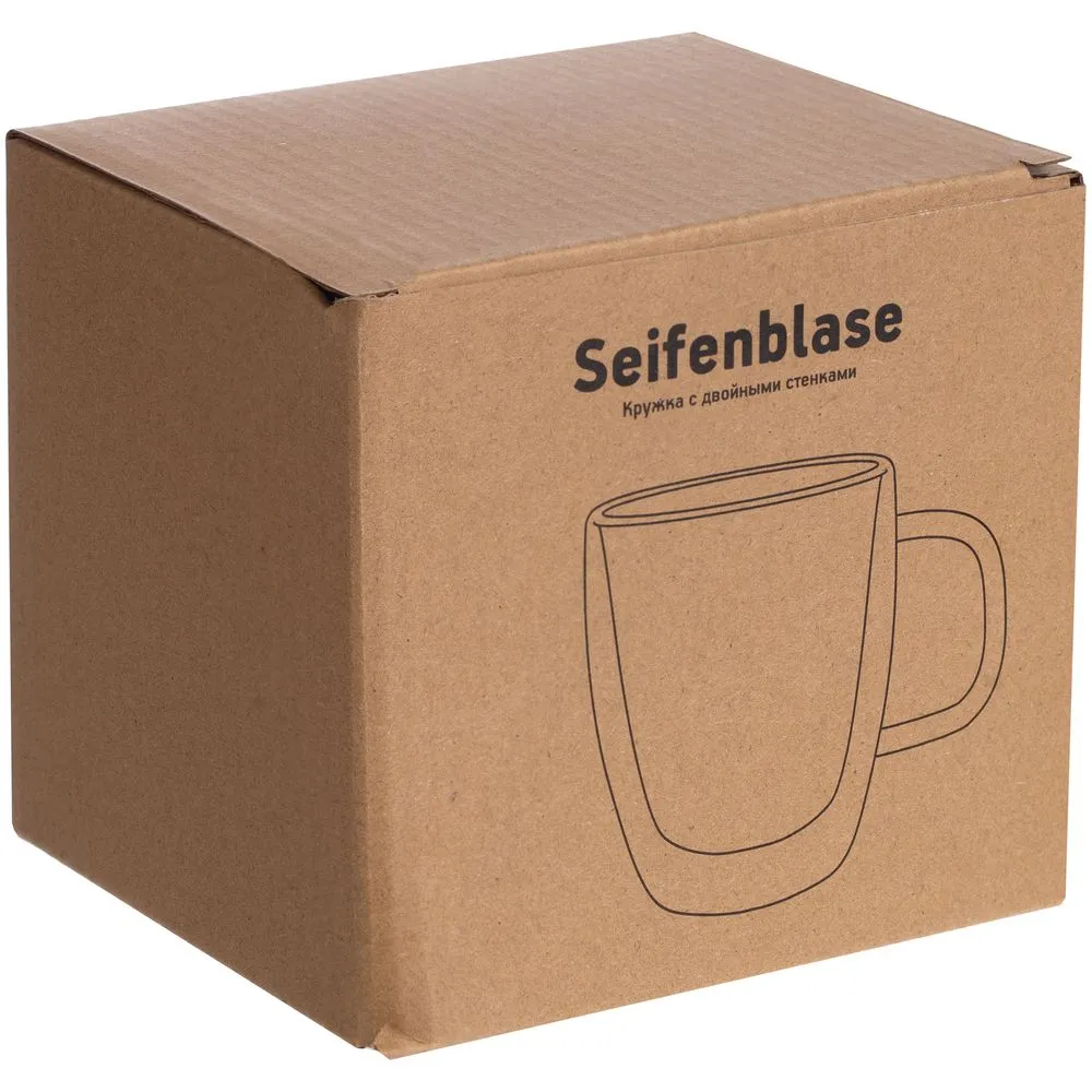 Кружка с двойными стенками Seifenblase заказать онлайн с вашим дизайном на заказ в Москве и области