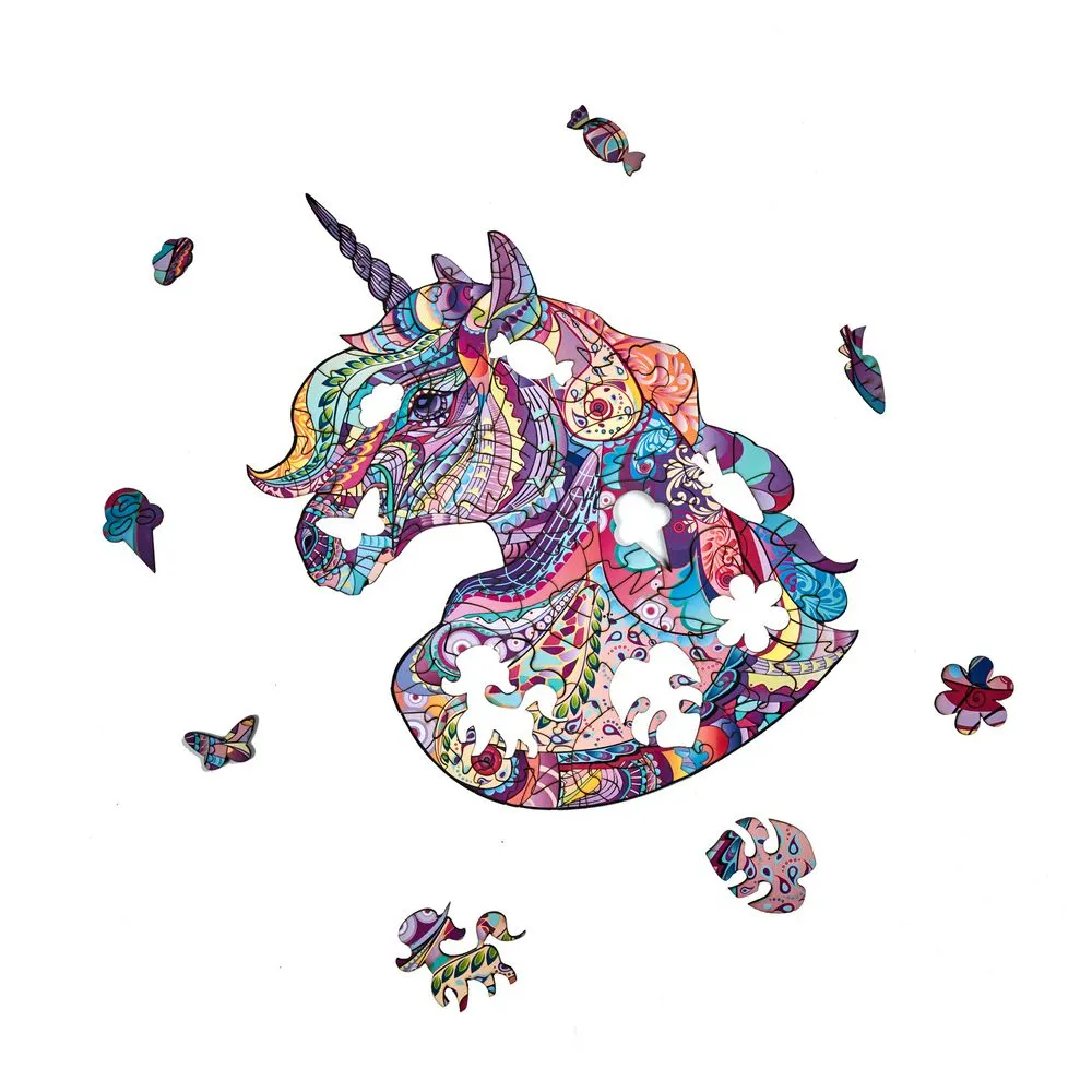 Пазлы деревянные Prezent Premium на заказ, S заказать онлайн с вашим дизайном на заказ в Москве и области