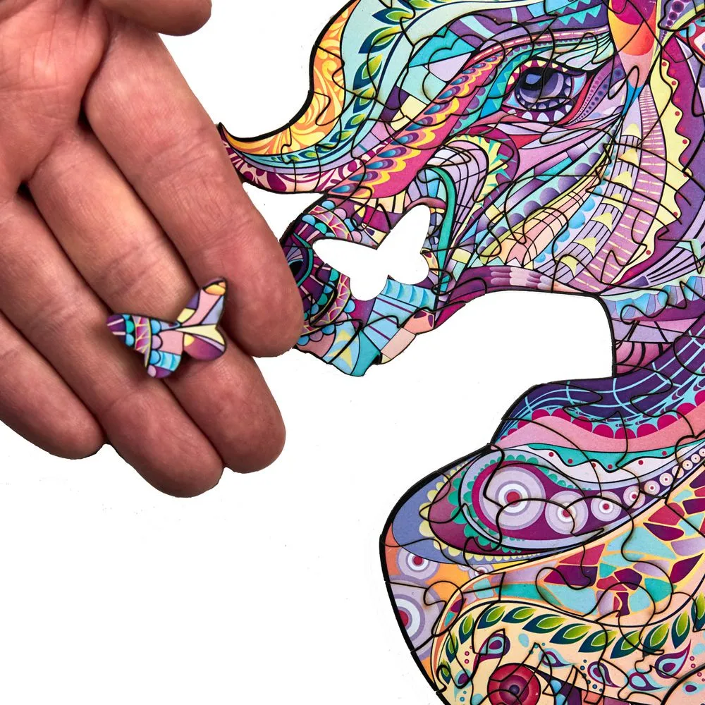 Пазлы деревянные Prezent Premium на заказ, S заказать онлайн с вашим дизайном на заказ в Москве и области