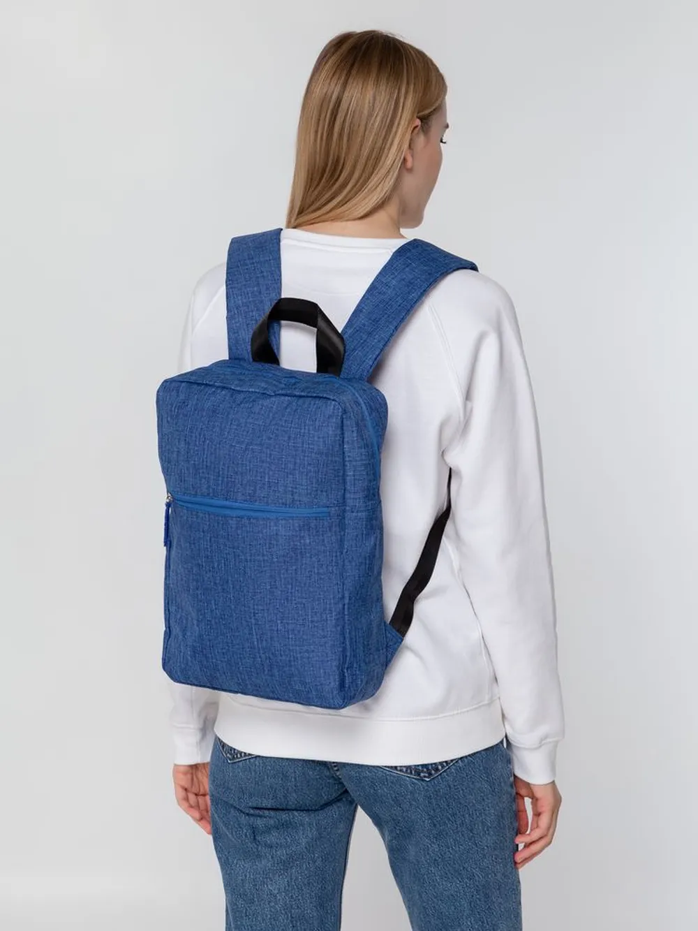 Рюкзак Packmate Pocket, синий заказать онлайн с вашим дизайном на заказ в Москве и области
