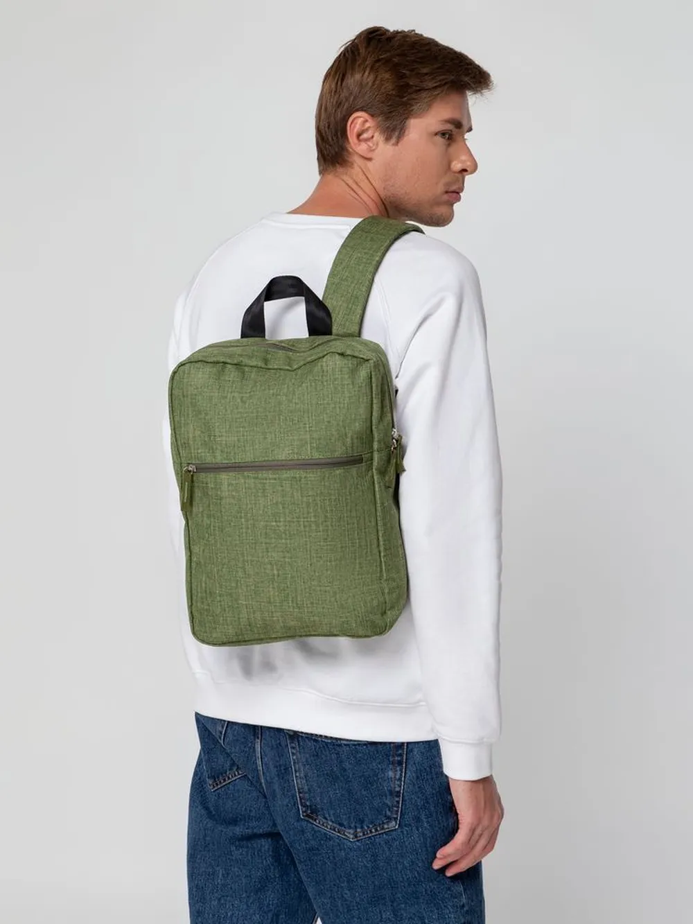 Рюкзак Packmate Pocket, зеленый заказать онлайн с вашим дизайном на заказ в Москве и области