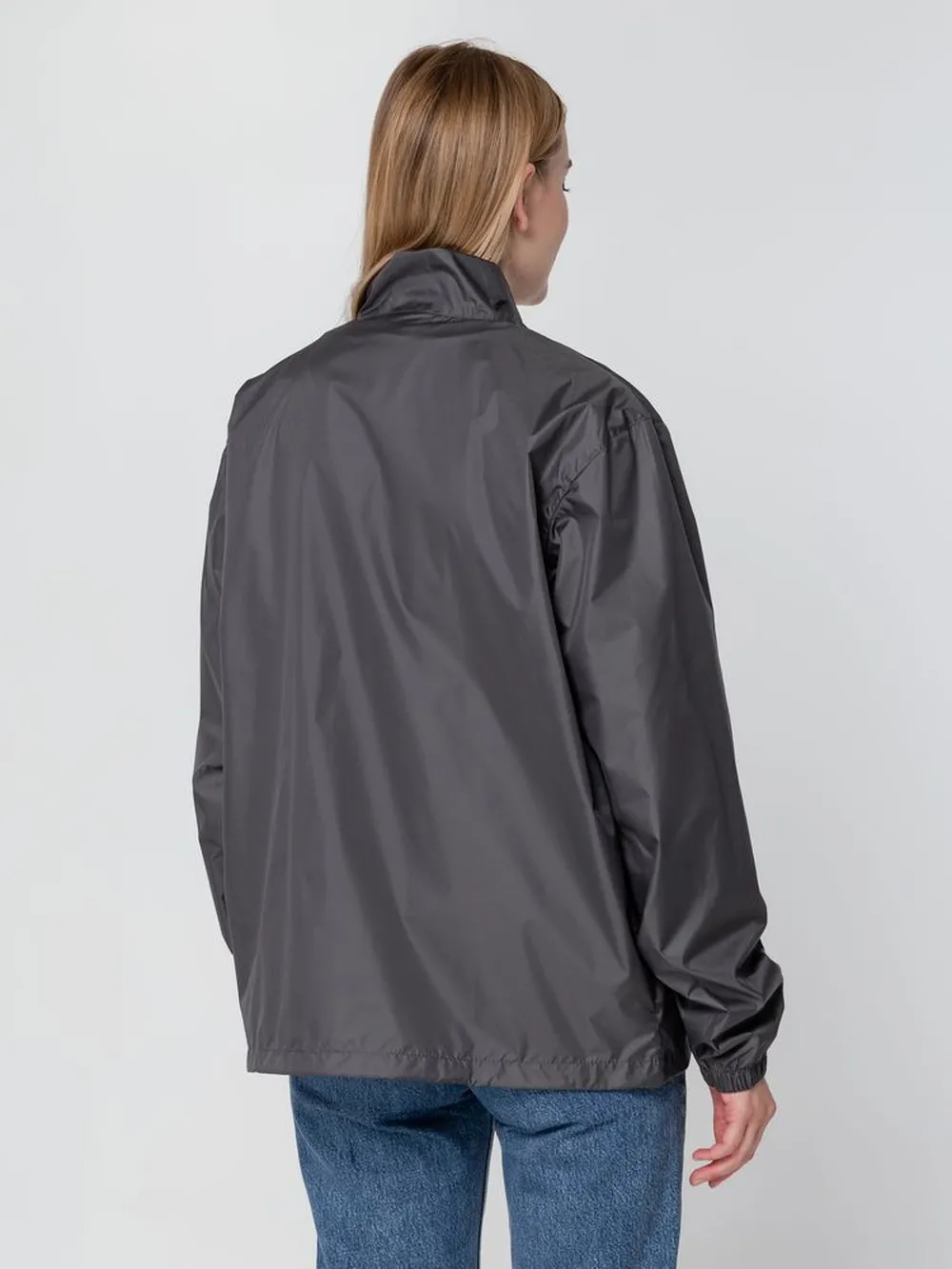 Ветровка Kivach, темно-серая (графит), размер XS заказать онлайн с вашим дизайном на заказ в Москве и области