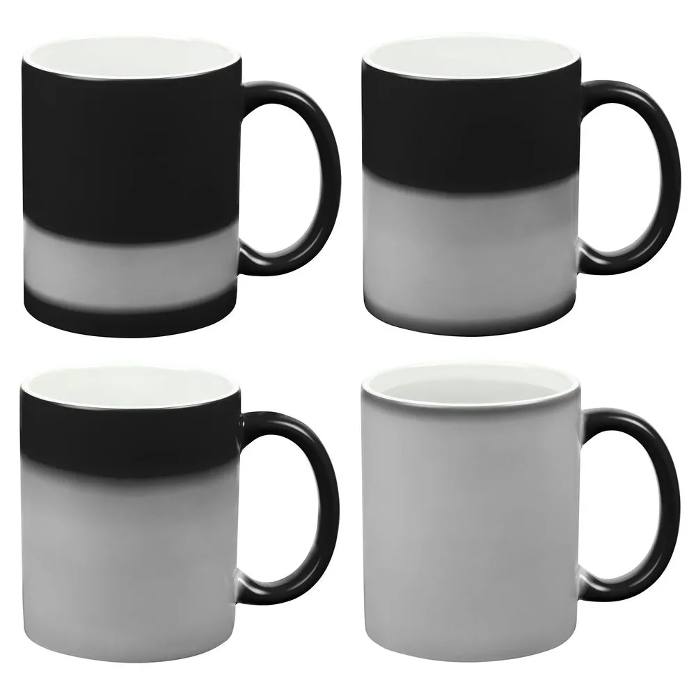 Кружка «Хамелеон», ver.2, матовая , черная заказать онлайн с вашим дизайном на заказ в Москве и области