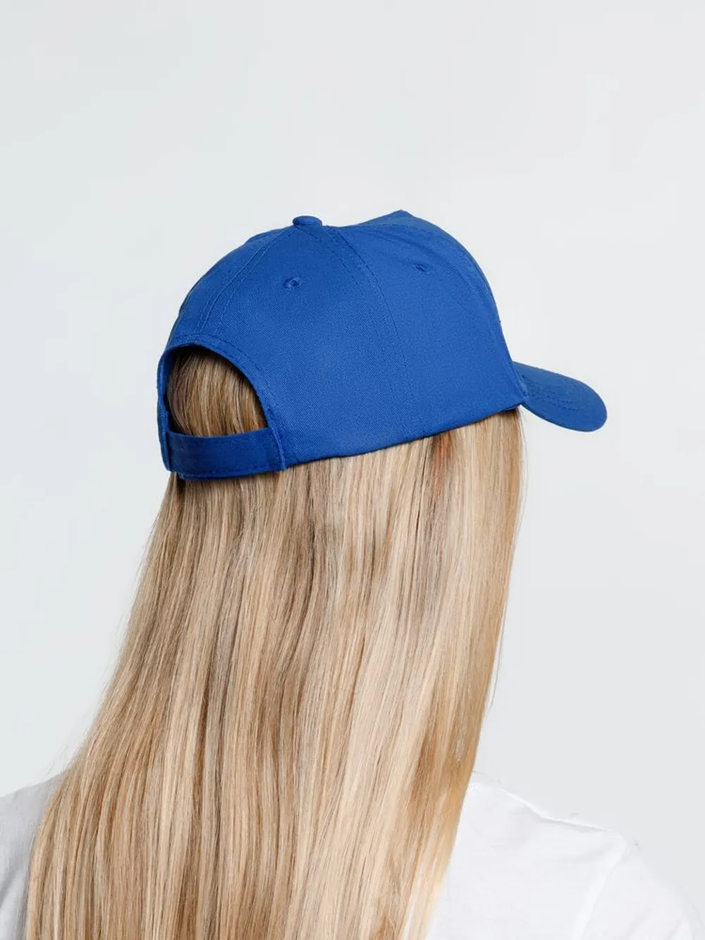 Бейсболка Promo, синяя заказать онлайн с вашим дизайном на заказ в Москве и области