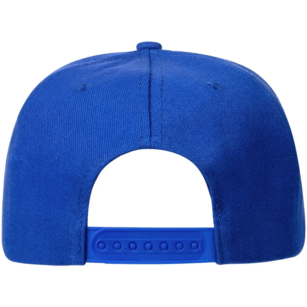 Бейсболка Snapback с прямым козырьком, ярко-синяя заказать онлайн с вашим дизайном на заказ в Москве и области