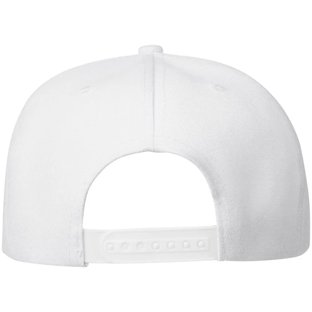 Бейсболка Snapback с прямым козырьком, белая заказать онлайн с вашим дизайном на заказ в Москве и области