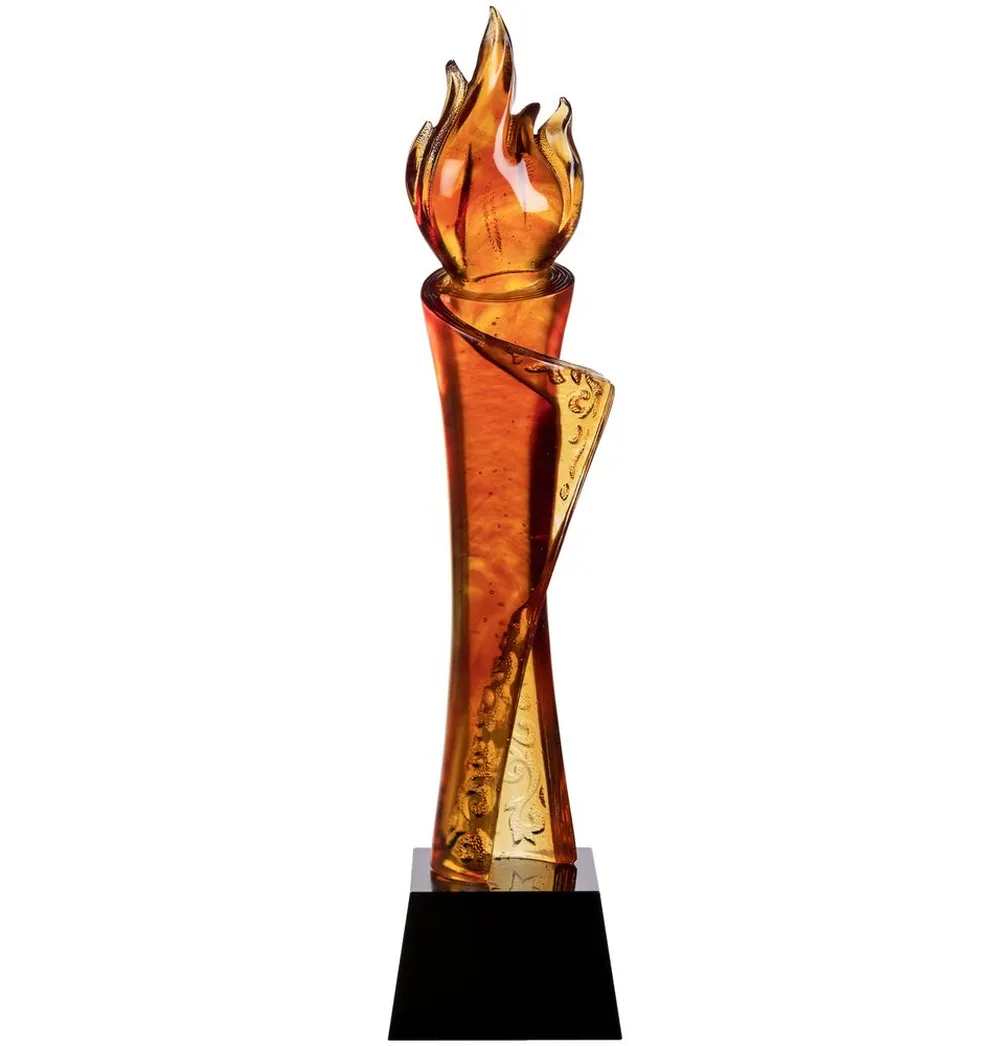 Стела Glasso Flame заказать онлайн с вашим дизайном на заказ в Москве и области