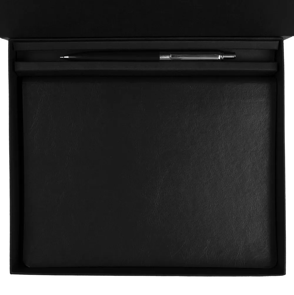 Набор Nebraska Flex, черный с серебристым заказать онлайн с вашим дизайном на заказ в Москве и области