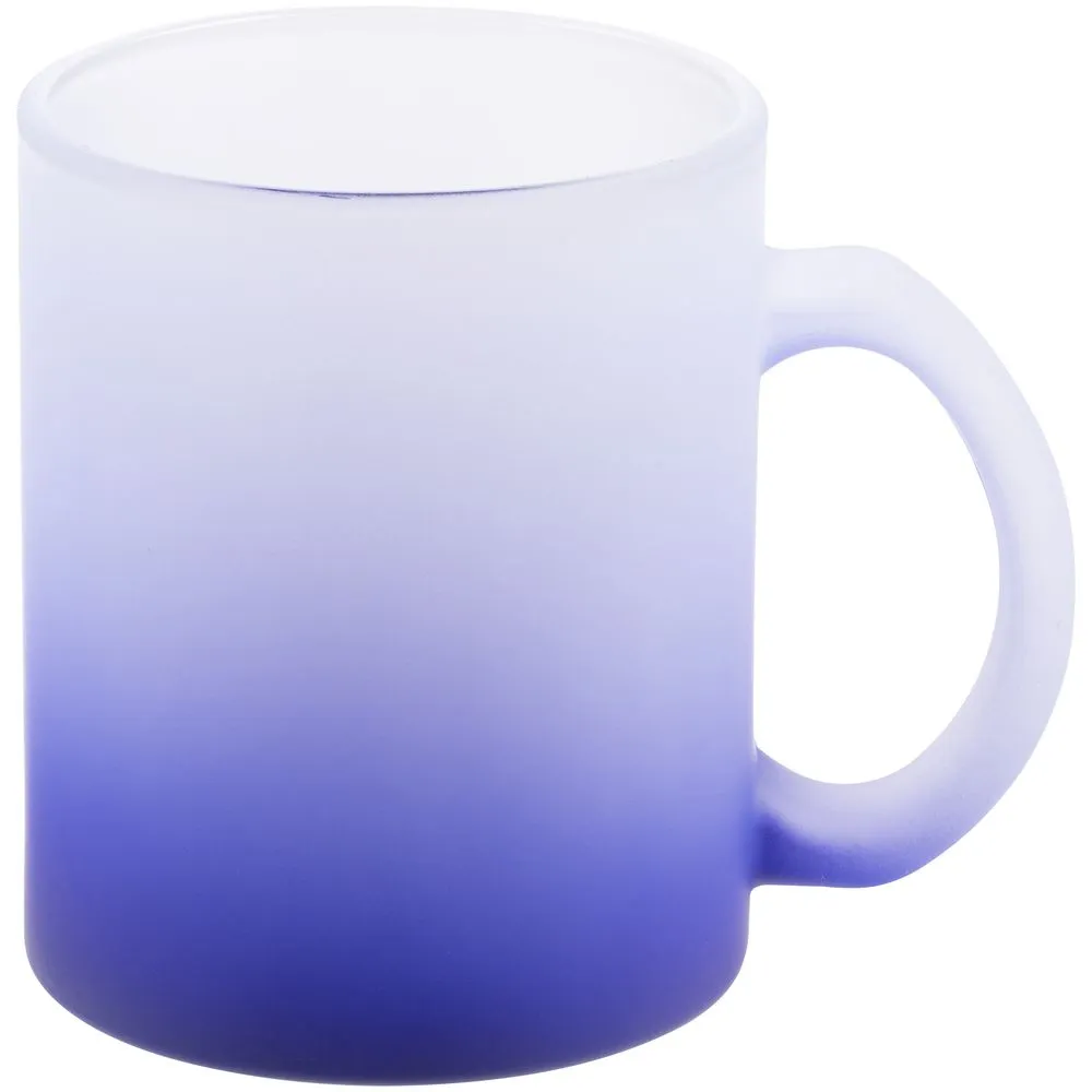 Кружка Grade Fade для сублимационной печати, матовая, синяя заказать онлайн с вашим дизайном на заказ в Москве и области