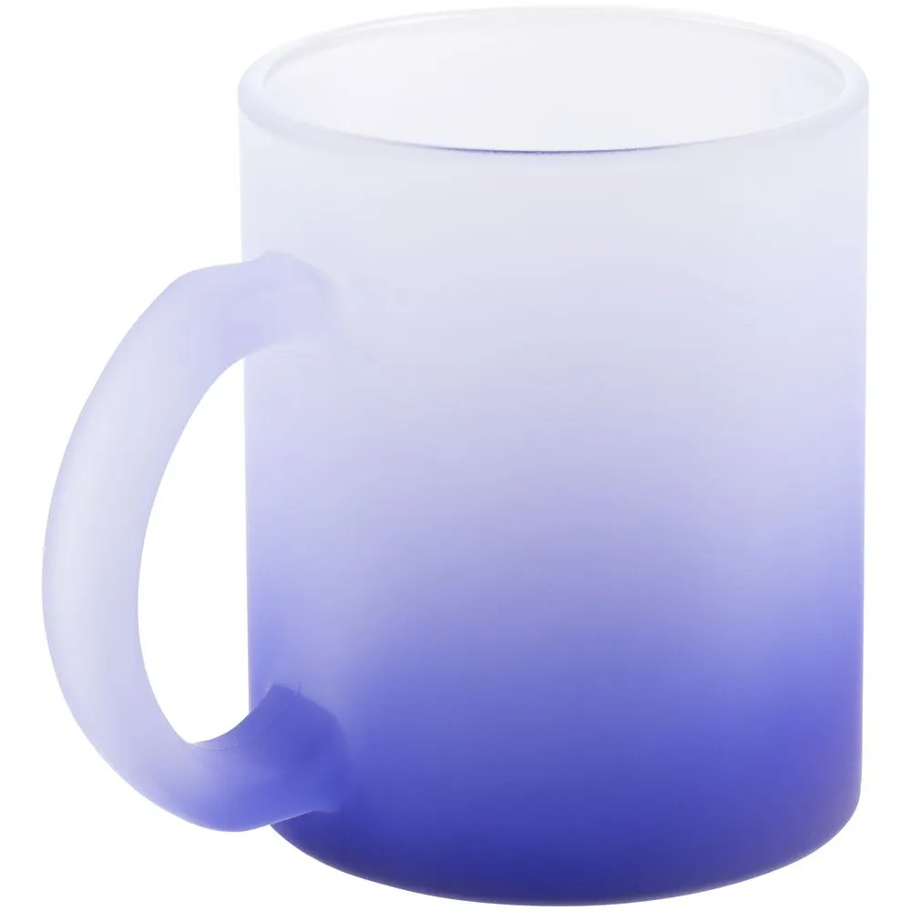 Кружка Grade Fade для сублимационной печати, матовая, синяя заказать онлайн с вашим дизайном на заказ в Москве и области