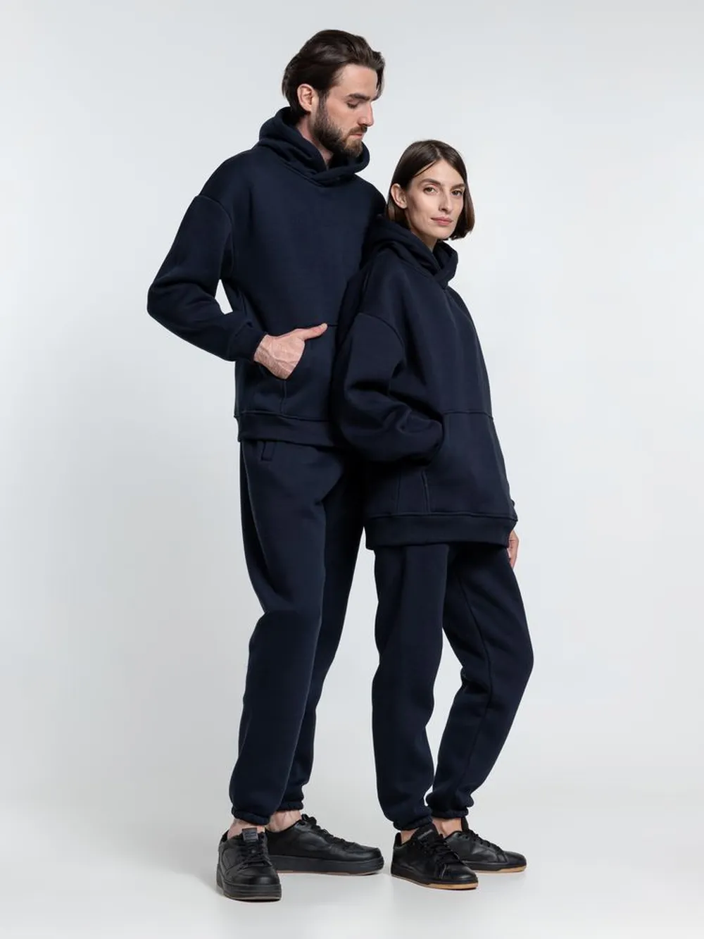 Худи Kulonga Oversize, темно-синее (кобальт), размер ХL/XXL заказать онлайн с вашим дизайном на заказ в Москве и области