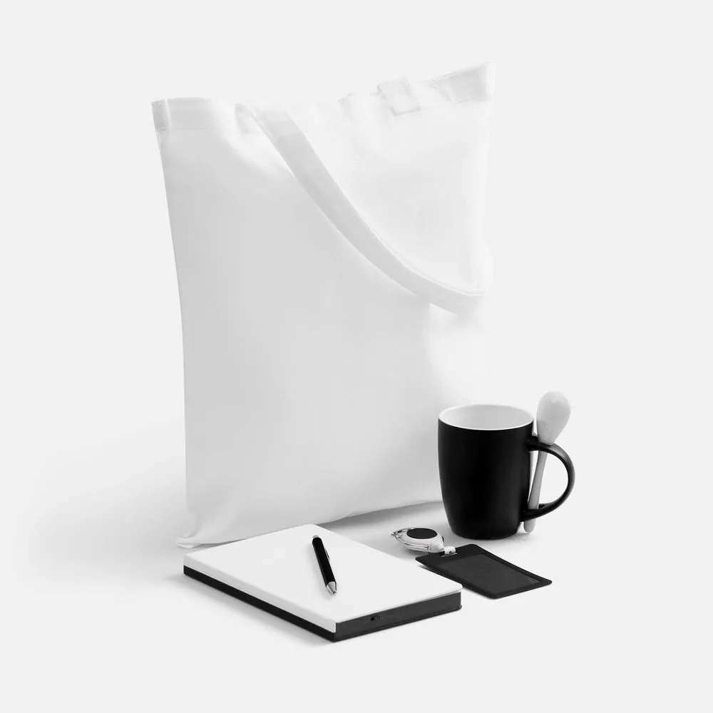 Набор Welcome Pack, черный с белым заказать онлайн с вашим дизайном на заказ в Москве и области