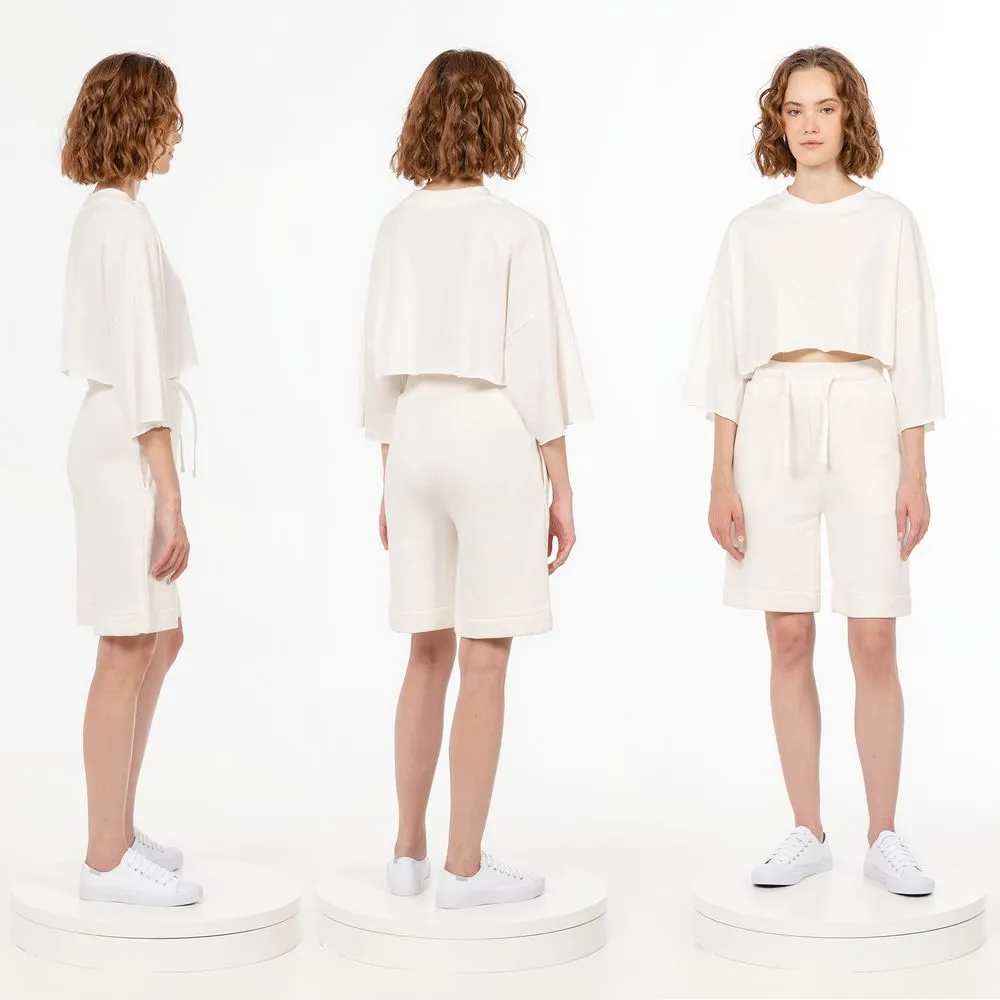 Шорты J3, молочно-белые заказать онлайн с вашим дизайном на заказ в Москве и области