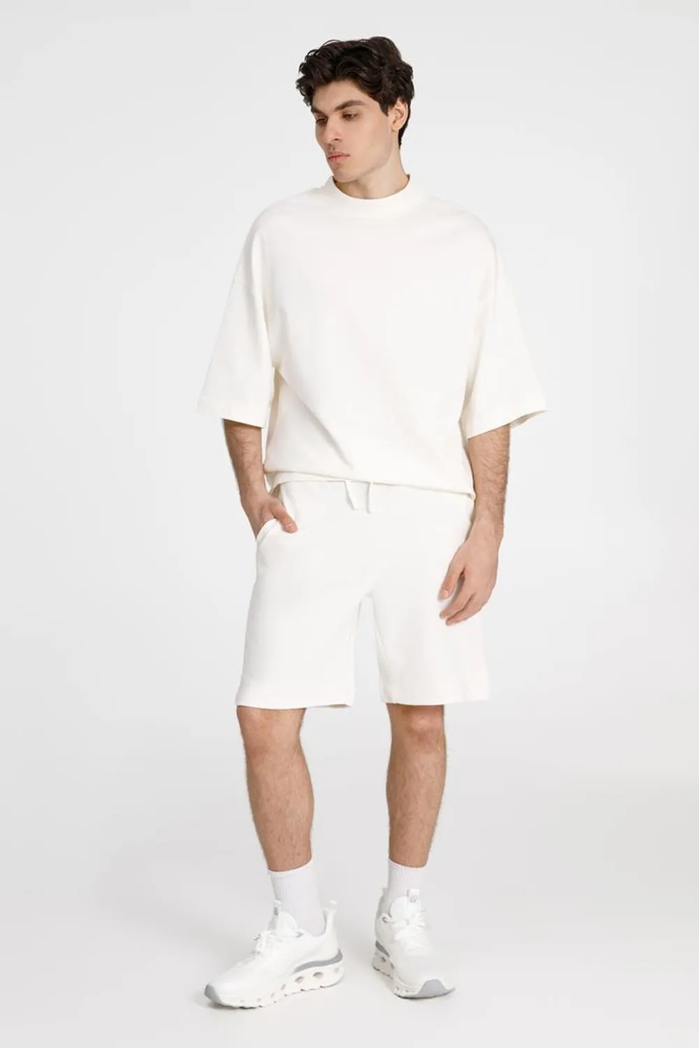 Шорты J3, молочно-белые заказать онлайн с вашим дизайном на заказ в Москве и области