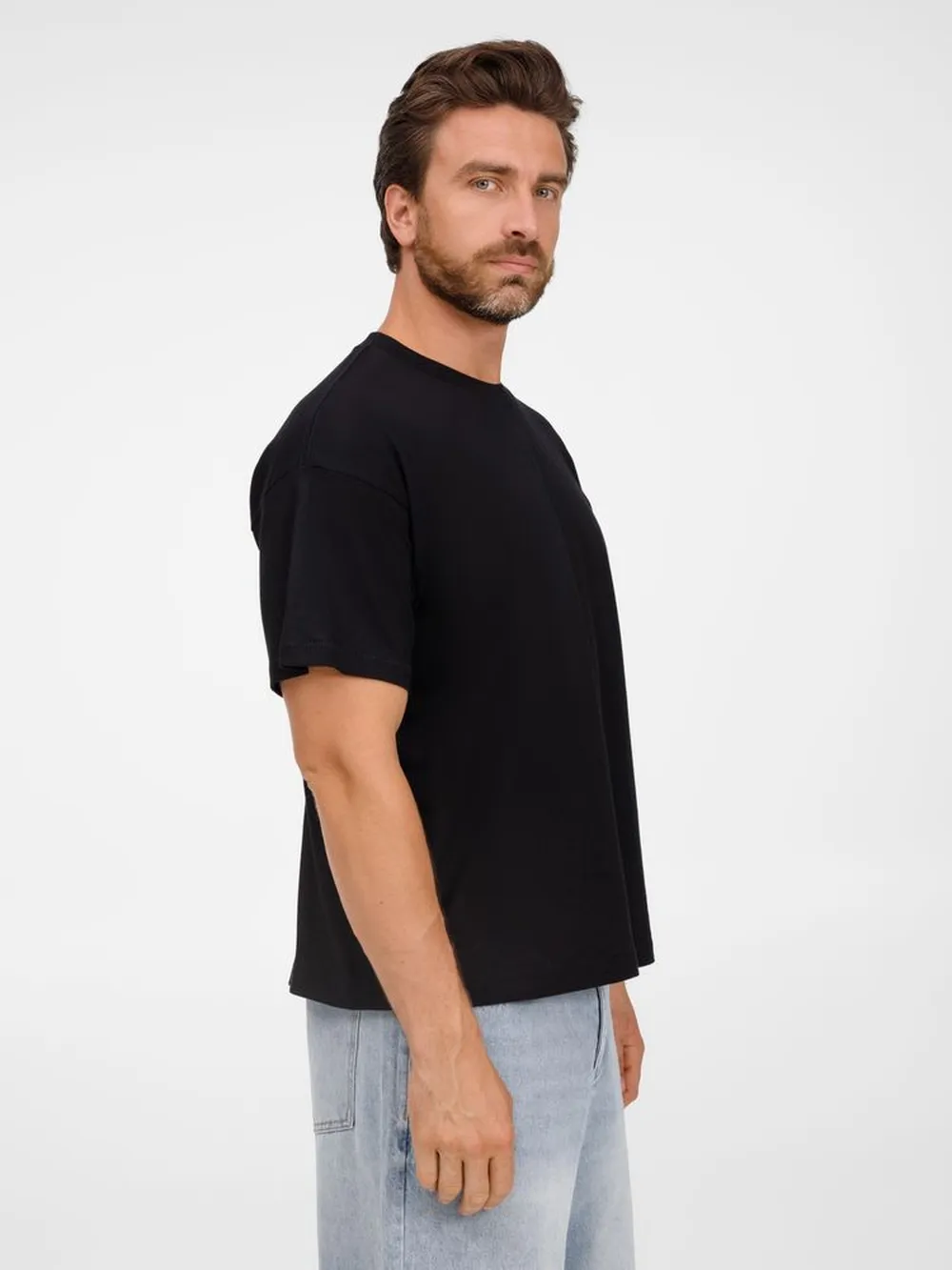 Футболка оверсайз унисекс Legacy, черная, размер XL заказать онлайн с вашим дизайном на заказ в Москве и области